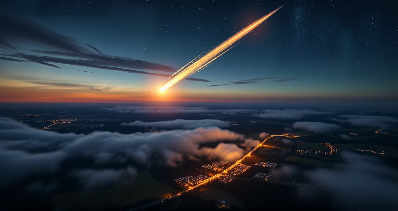 Jasny bolid nad Polską – możliwy meteoryt