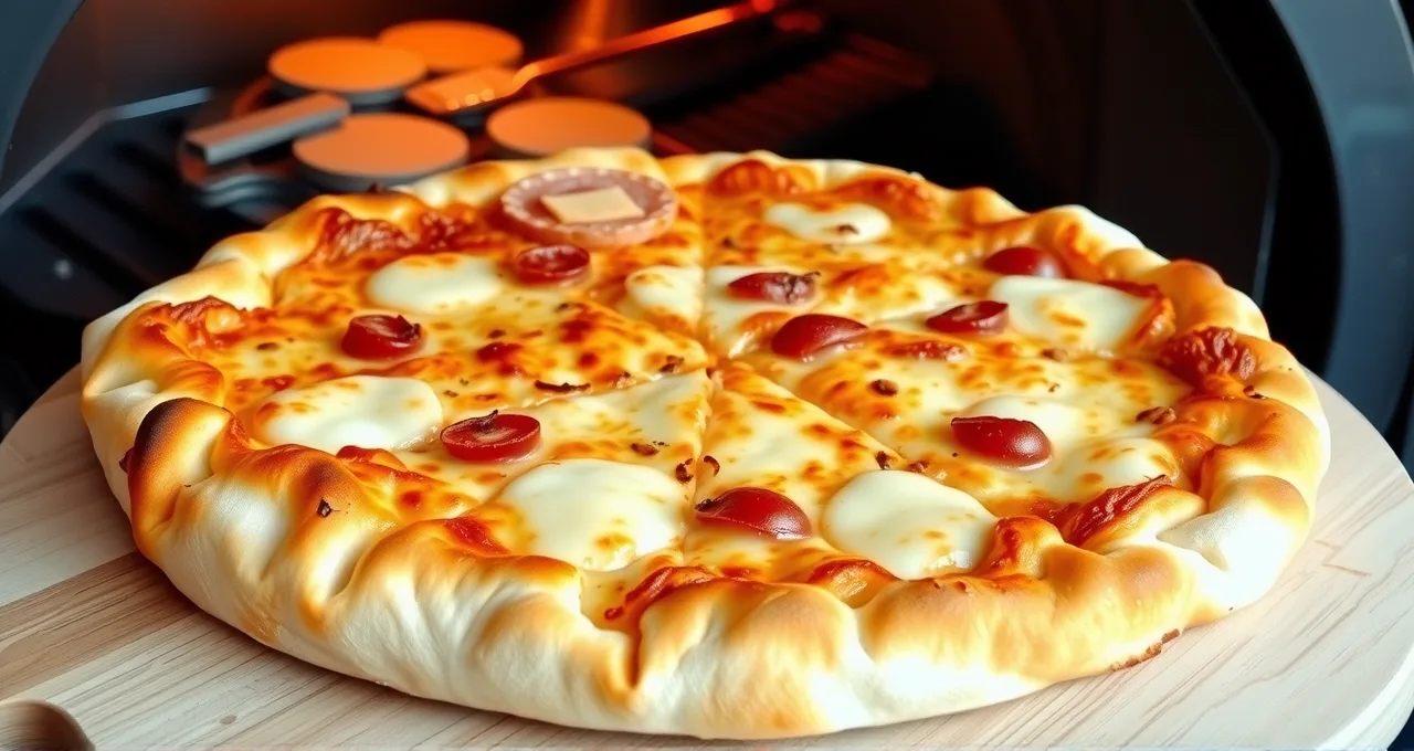 W jakiej temperaturze piec pizzę w domowym piekarniku?
